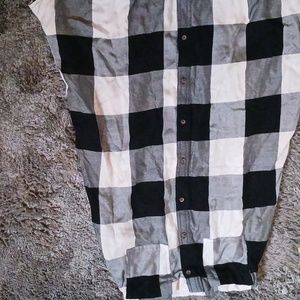 Handmade women's sz XS plaid skirt